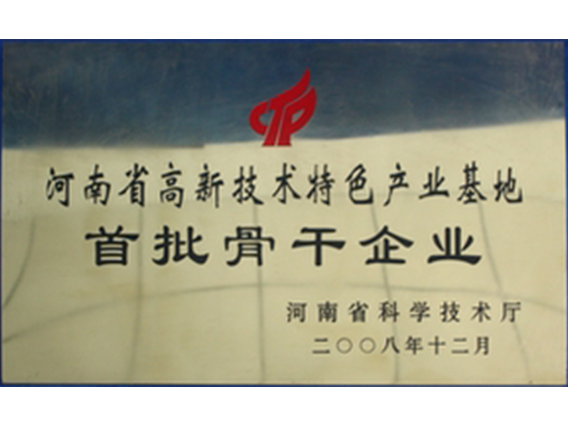 河南省高新技术就业基地**骨干企业